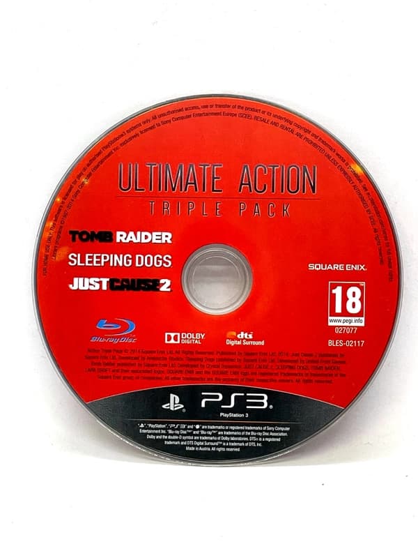 Ultimate Action Triple Pack PS3 (game only)