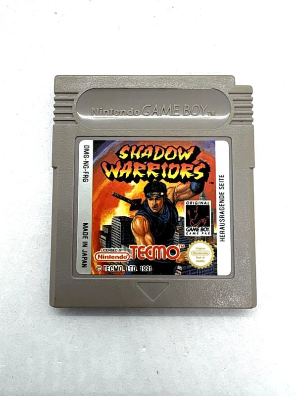 Shadow Warriors GameBoy (game only)