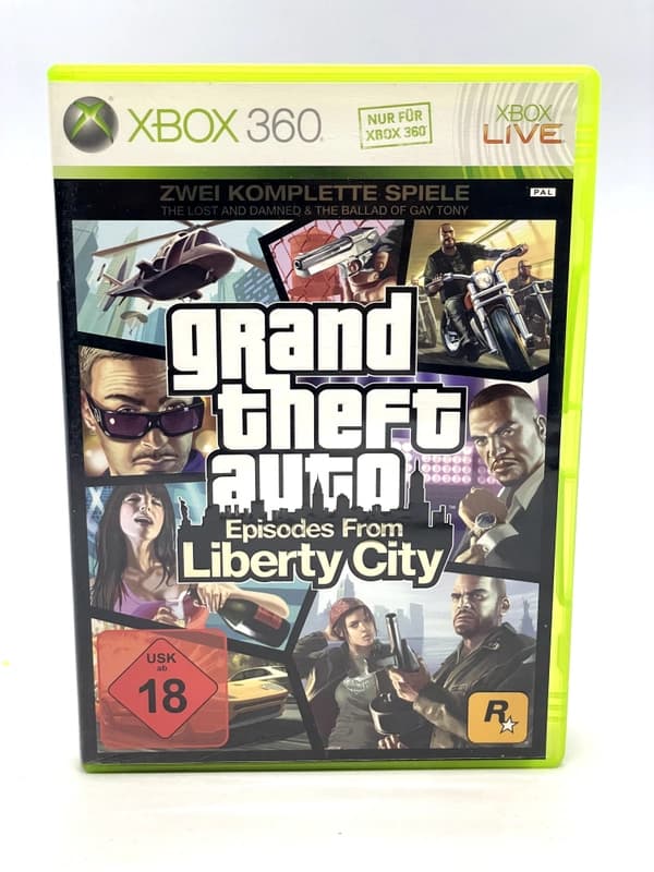 Grand Theft Auto Episodes from Liberty City Xbox 360