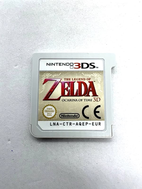 The Legend of Zelda Ocarina of Time 3D Nintendo 3DS (sama gra)