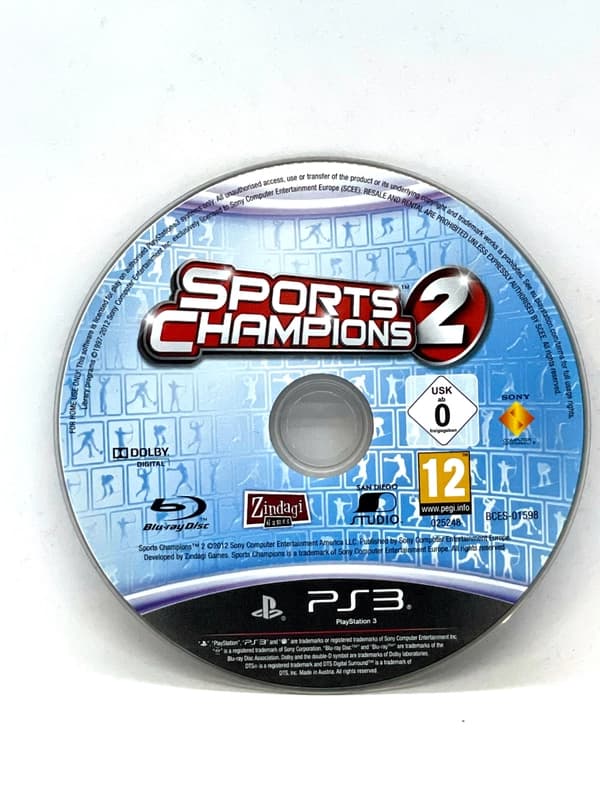 Sports Champions 2 PS3 (game only)