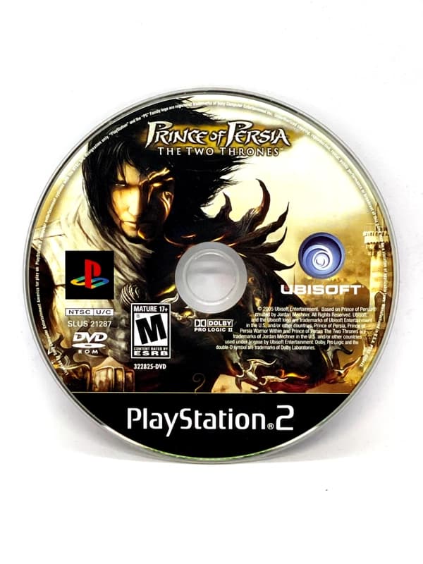 Prince of Persia The Two Thrones NTSC-U PS2 (game only)