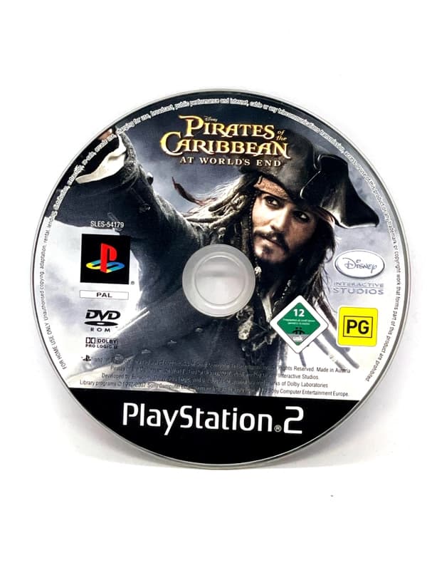 Pirates of Caribbean At World's End PS2 (game only)