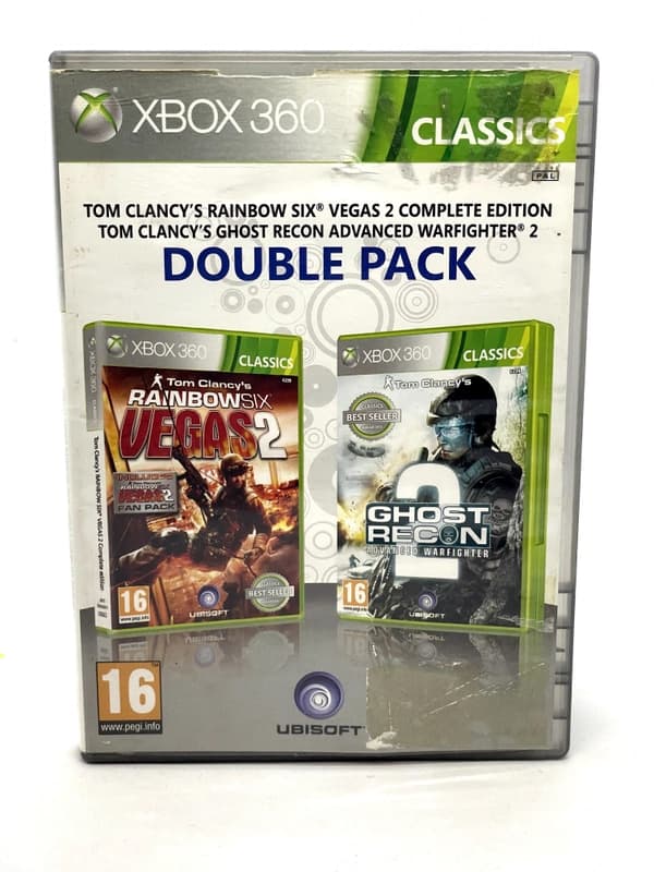 Rainbow Six Vegas 2 Complete Edition + Ghost Recon Advanced Warfighter 2 Double Pack Xbox 360