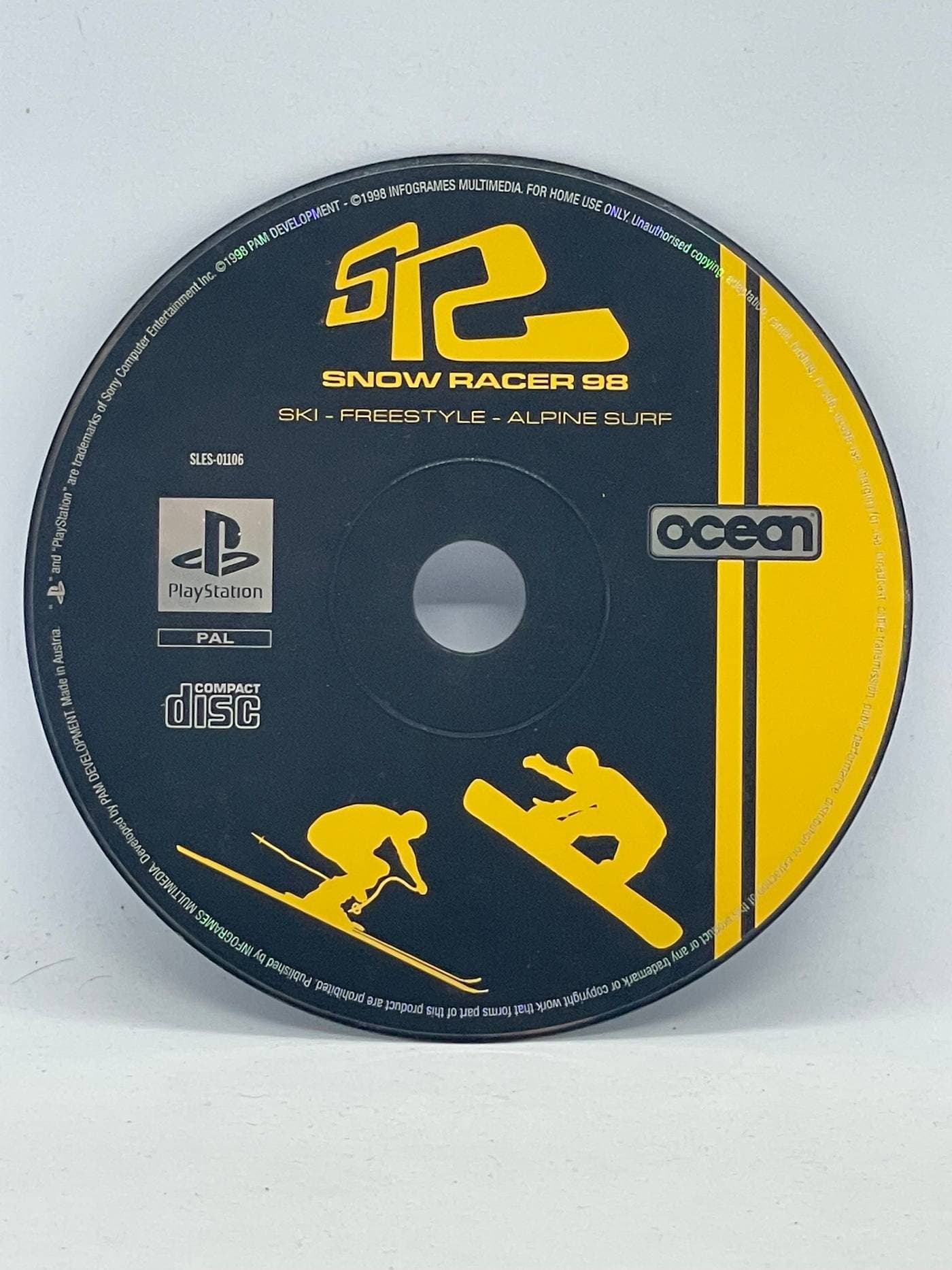 Snow Racer 98 PS1 PSX (only game)
