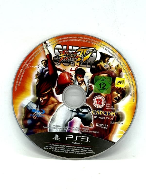 Super Street Fighter IV PS3 (game only)