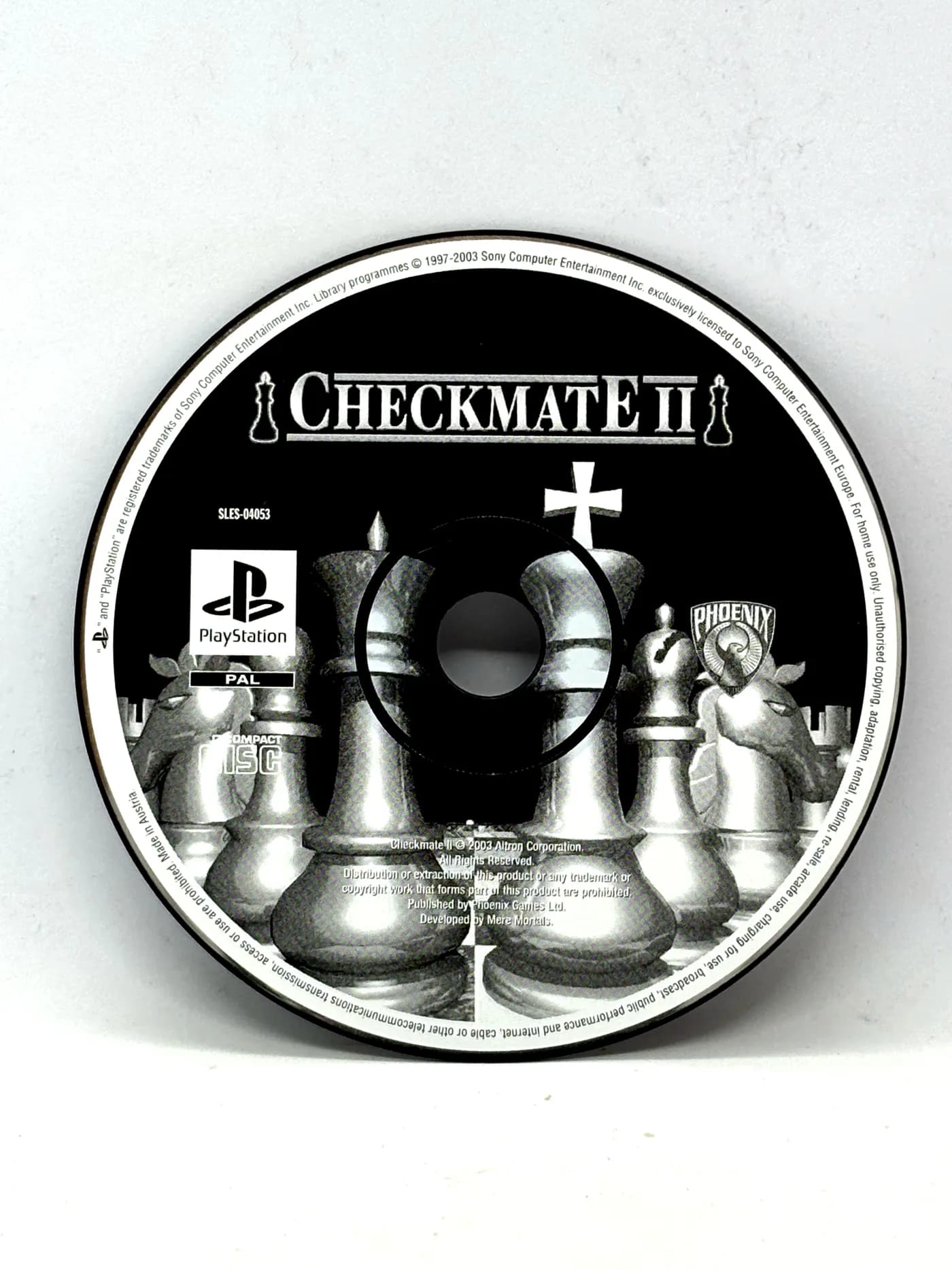 Checkmate II PS1 PSX (game only)