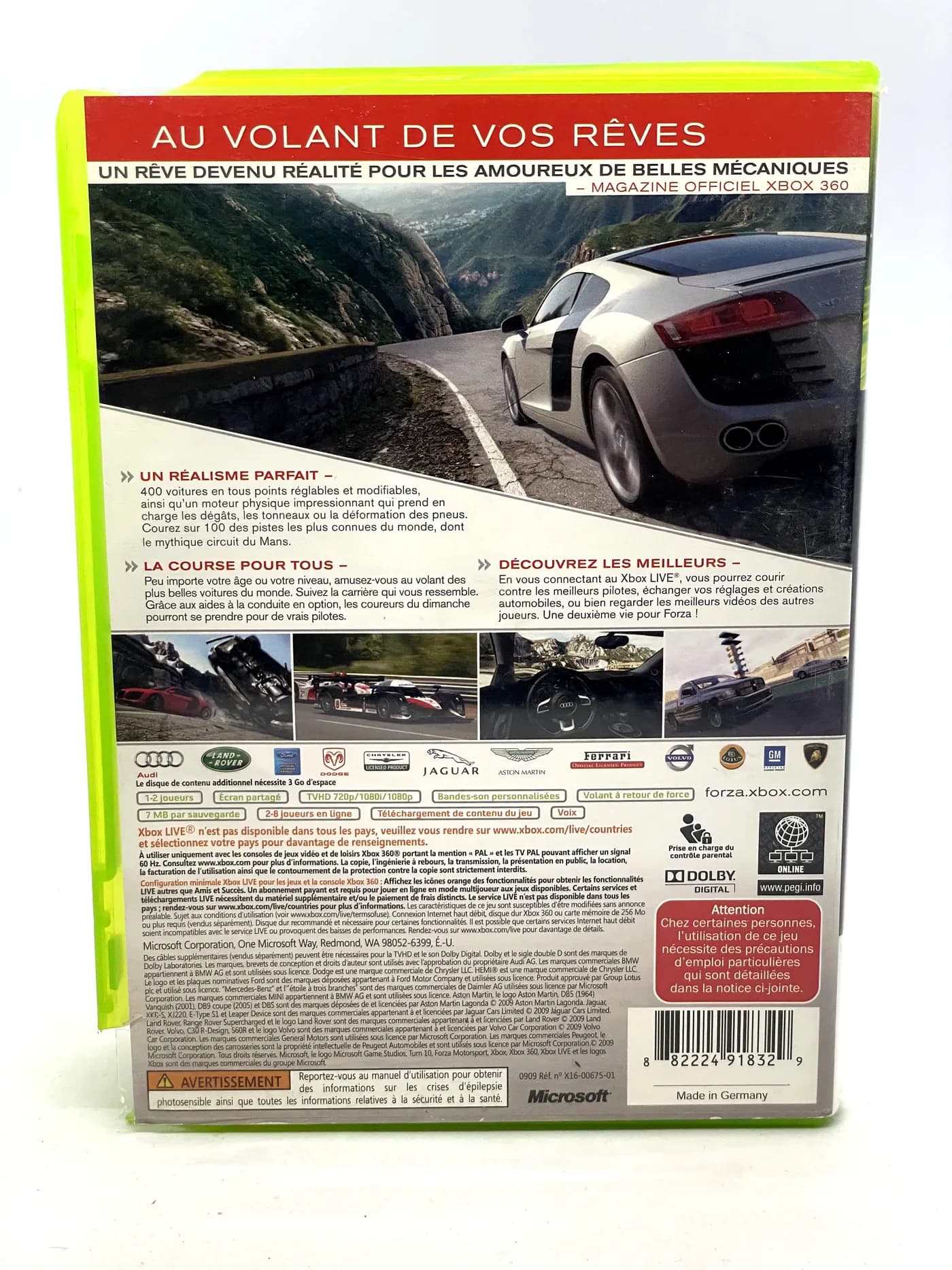 Forza Motorsport 3 Xbox 360