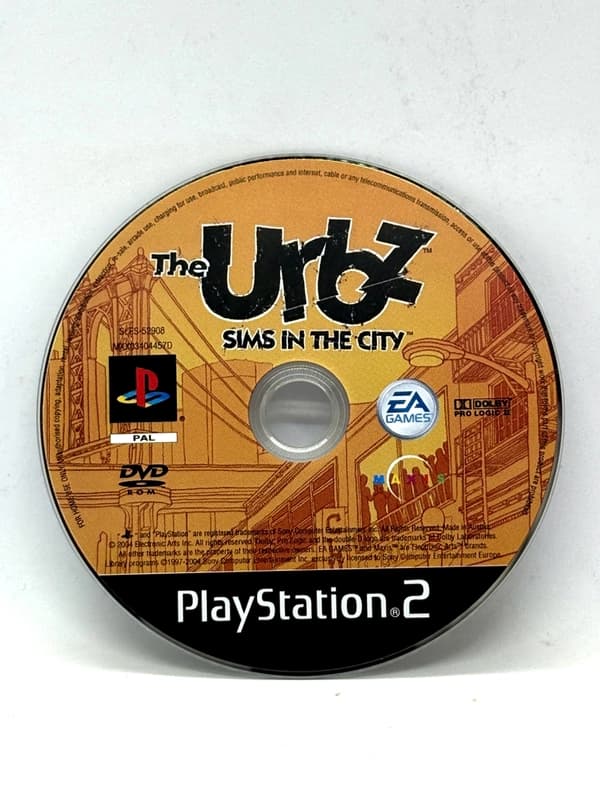 Urbz Sims in the City PS2 (game only)