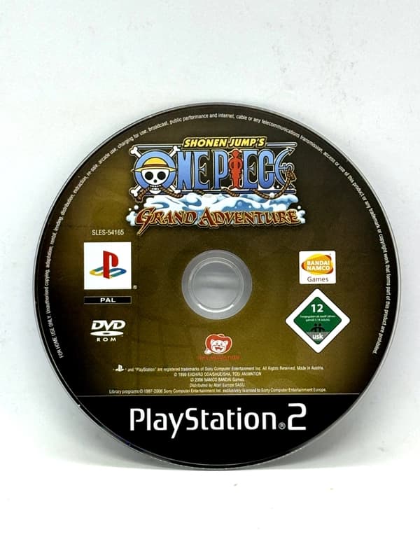 One Piece Grand Adventure PS2 (game only)