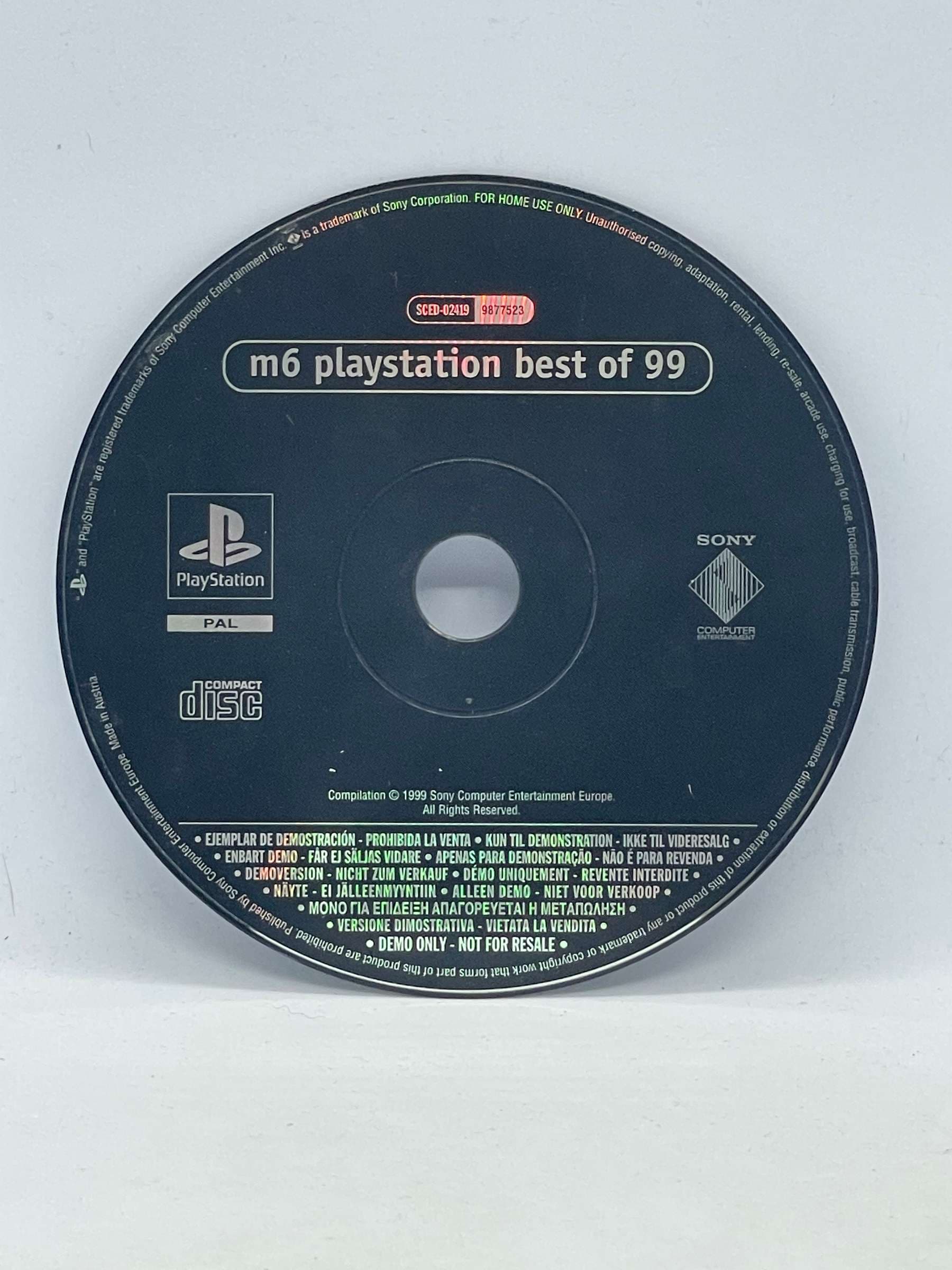 M6 PlayStation Best of 99 Demo PS1 PSX (only game)