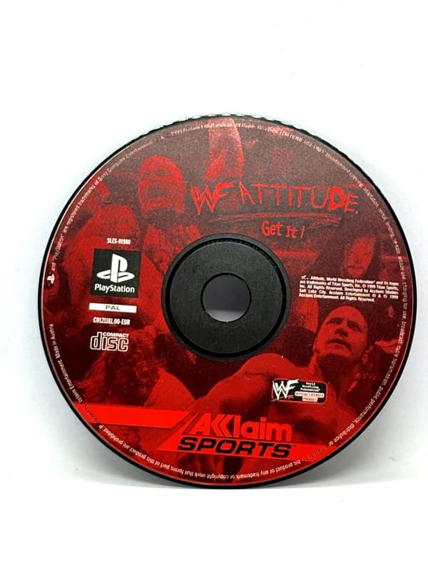 WWF Attitude Get It PS1 PSX (game only)