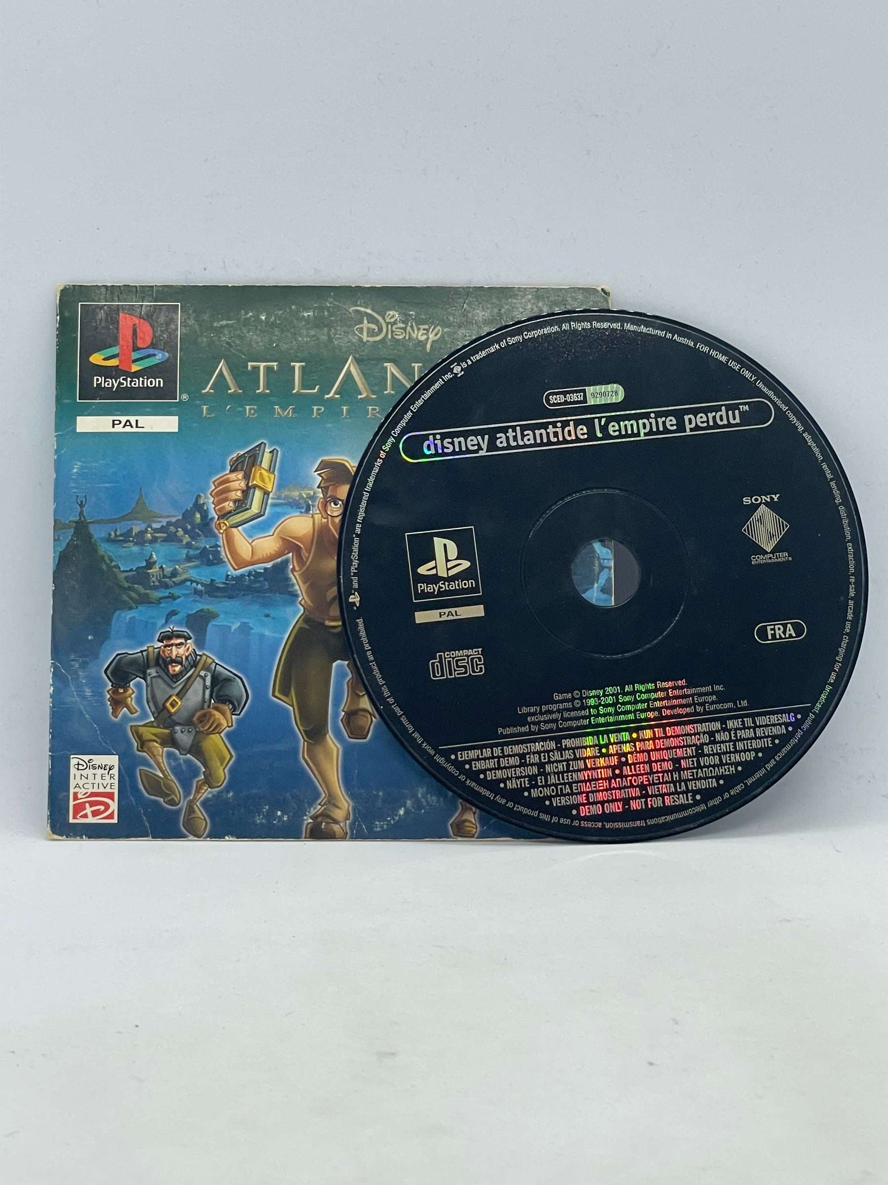 Disney Atlantis Demo PS1 PSX (FR)