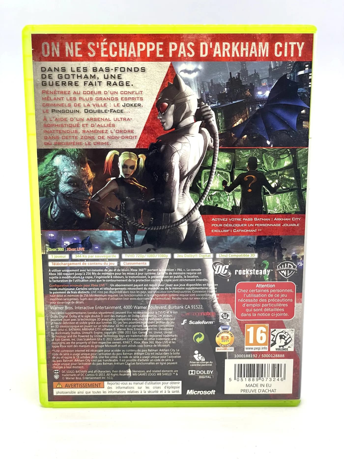 Batman Arkham City Xbox 360