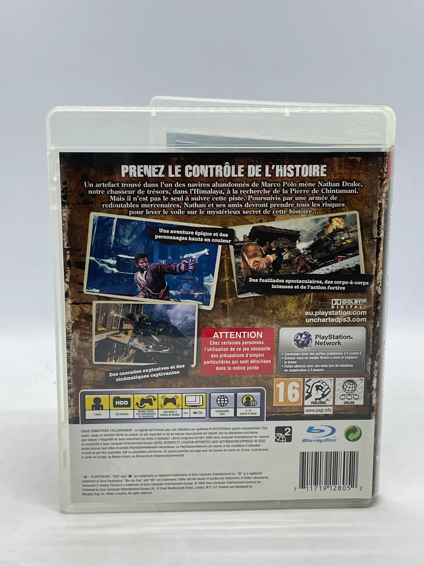 Uncharted 2 Among Thieves PS3
