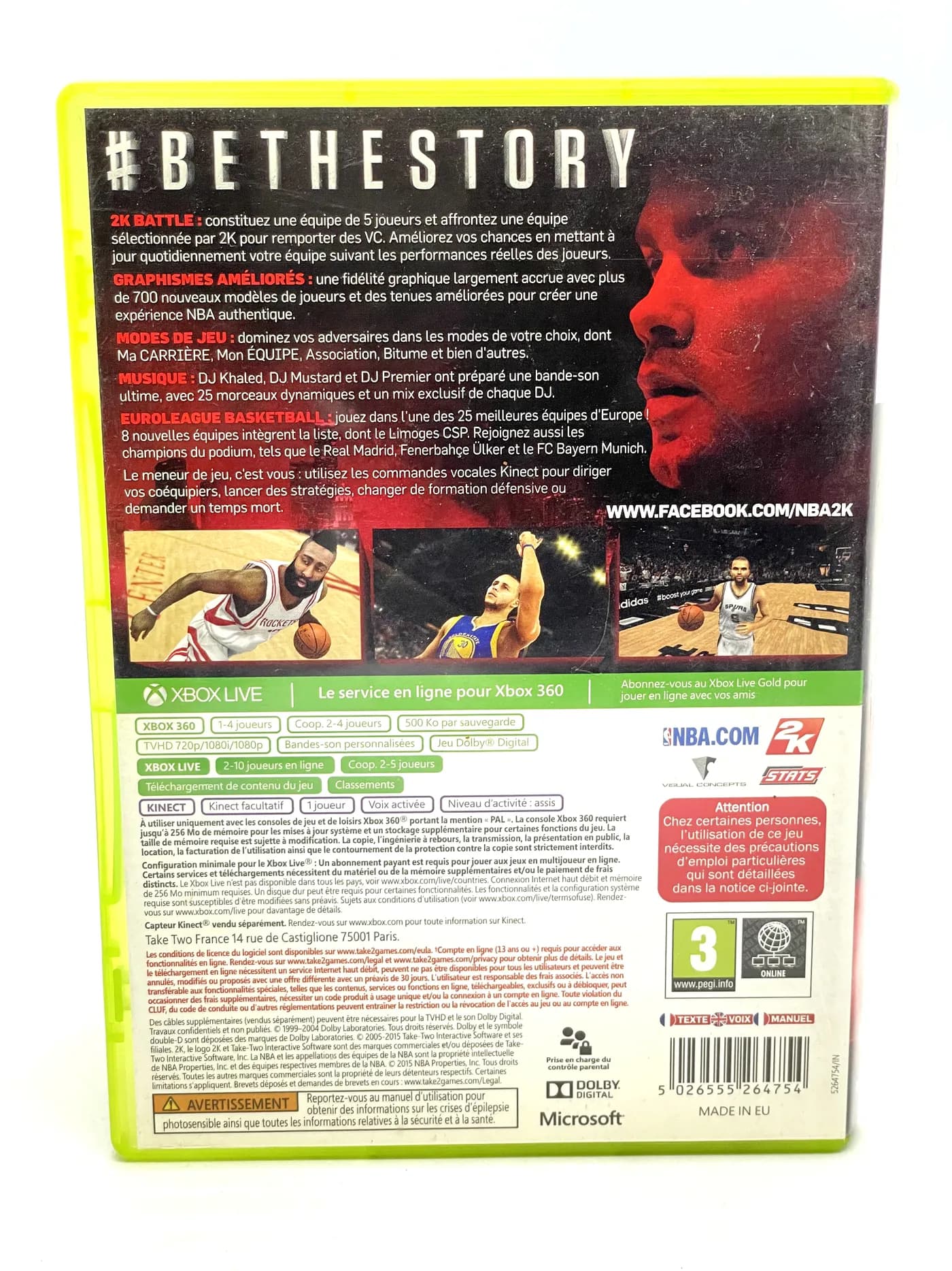 NBA 2K16 Xbox 360