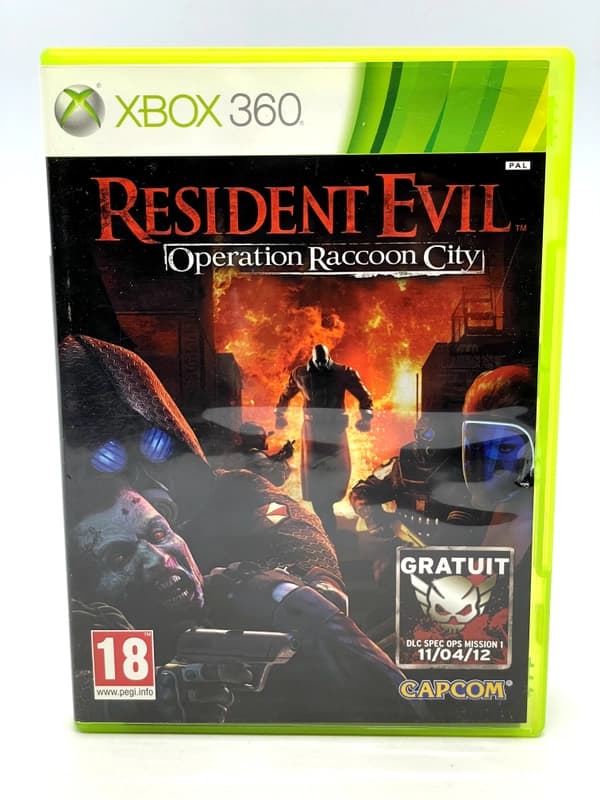 Resident Evil Operation Raccoon City Xbox 360