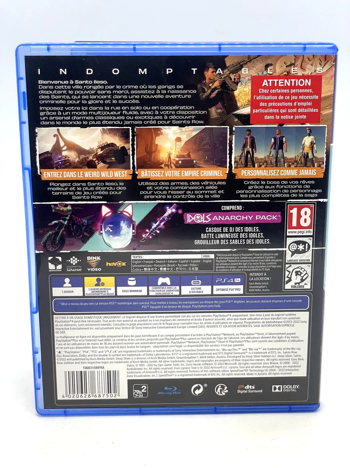Saints Row PS4