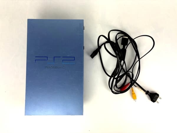 PlayStation 2 Console SCPH-50004 Aqua Blue Set