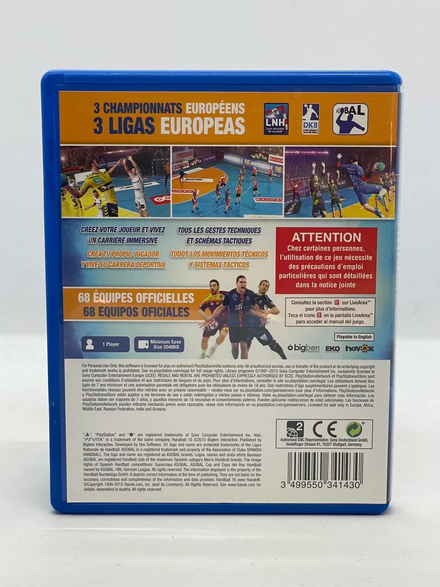 Handball 16 PS Vita