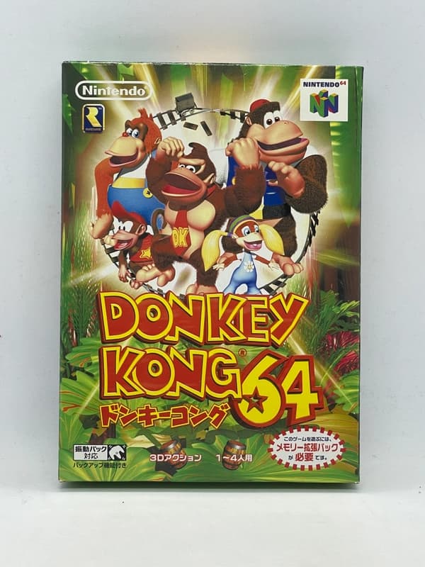 Donkey Kong 64 Nintendo 64 JPN