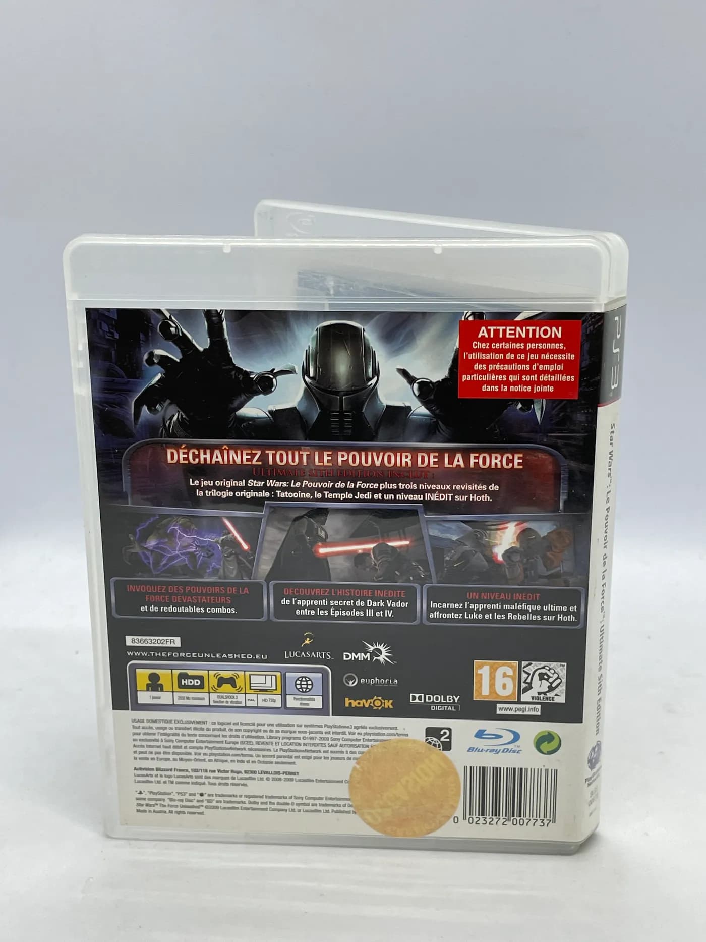 Star Wars The Force Unleashed Ultimate Sith Edition PS3