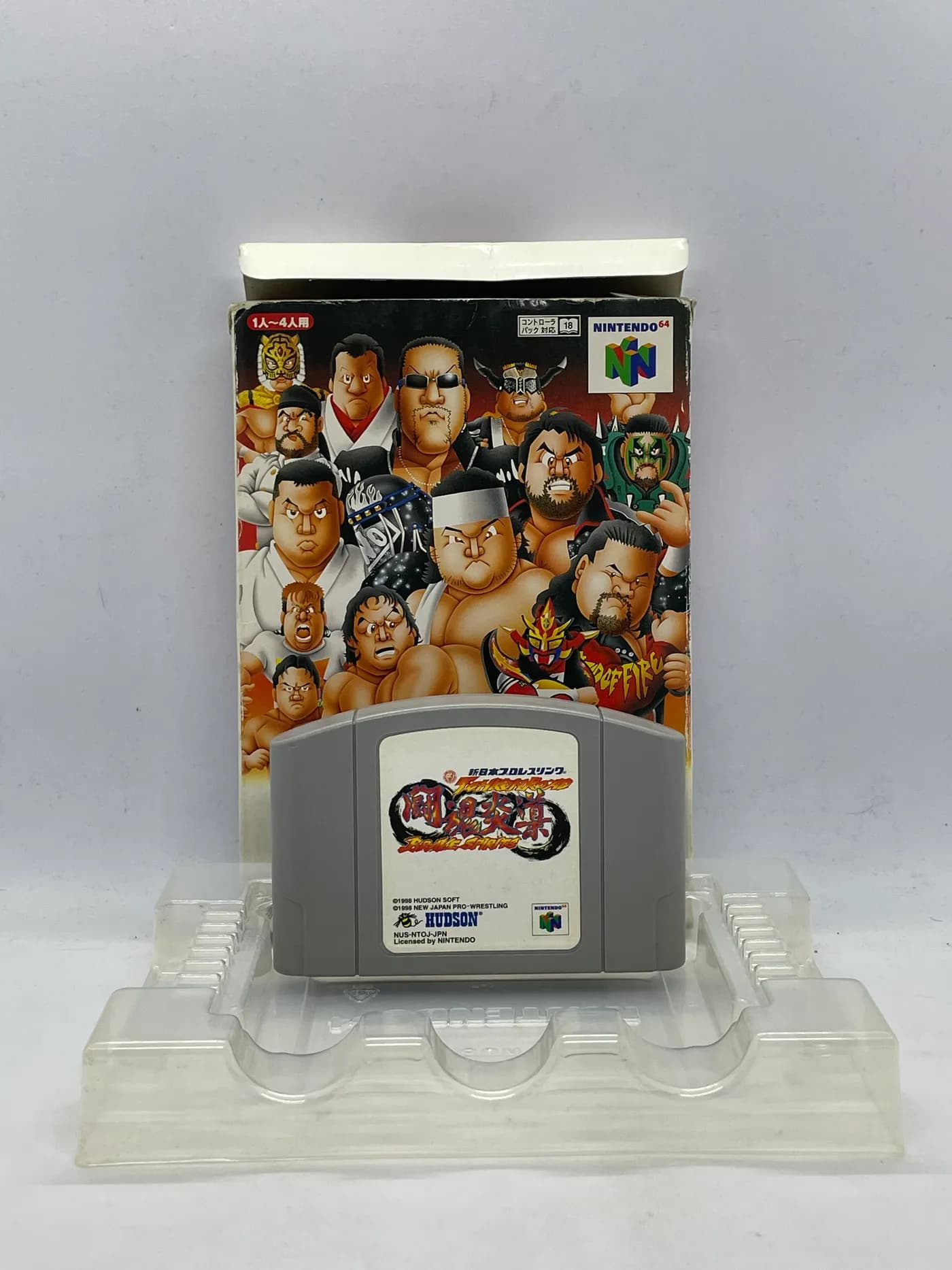 New Japan Pro Wrestling: Tohkon Road Nintendo 64 JPN