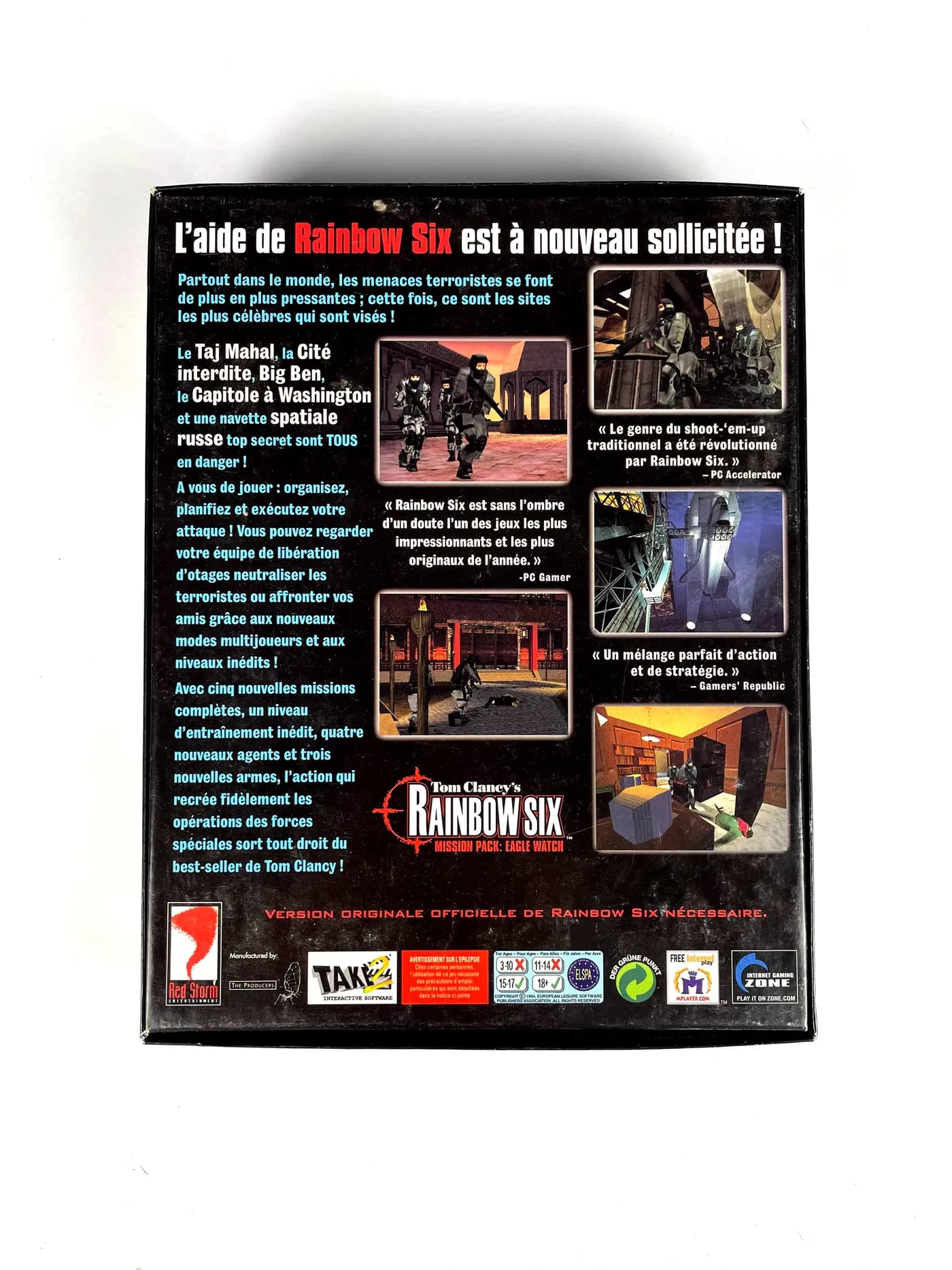 Rainbow Six Eagle Watch PC Big Box
