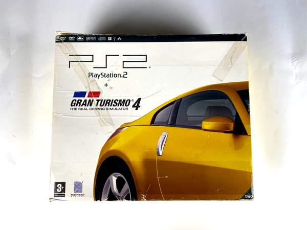 PlayStation 2 PS2 Gran Turismo 4 Pack Console SCPH-70004 Complete
