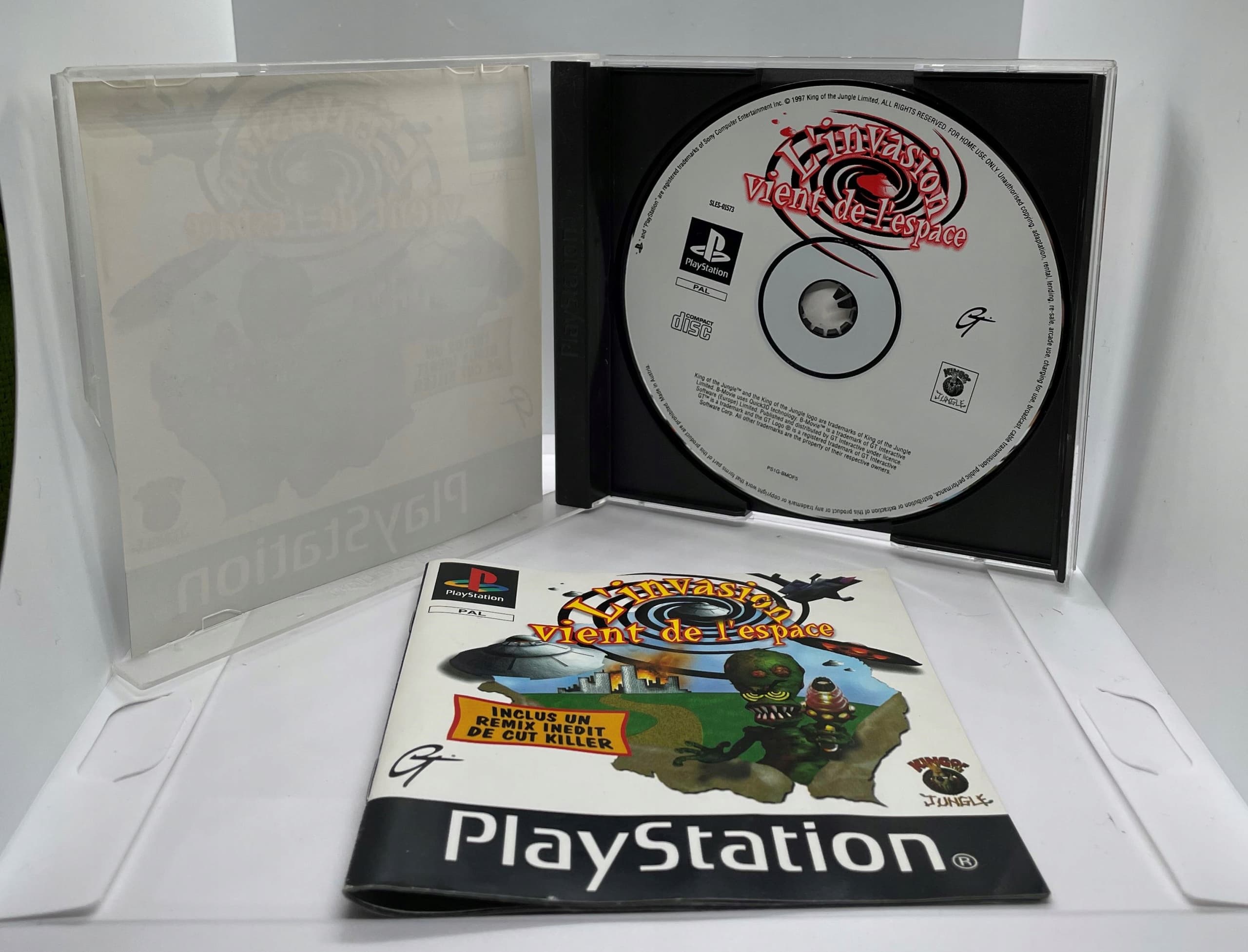 B-Movie / Invasion from Beyond PS1 PSX / Wersja FR