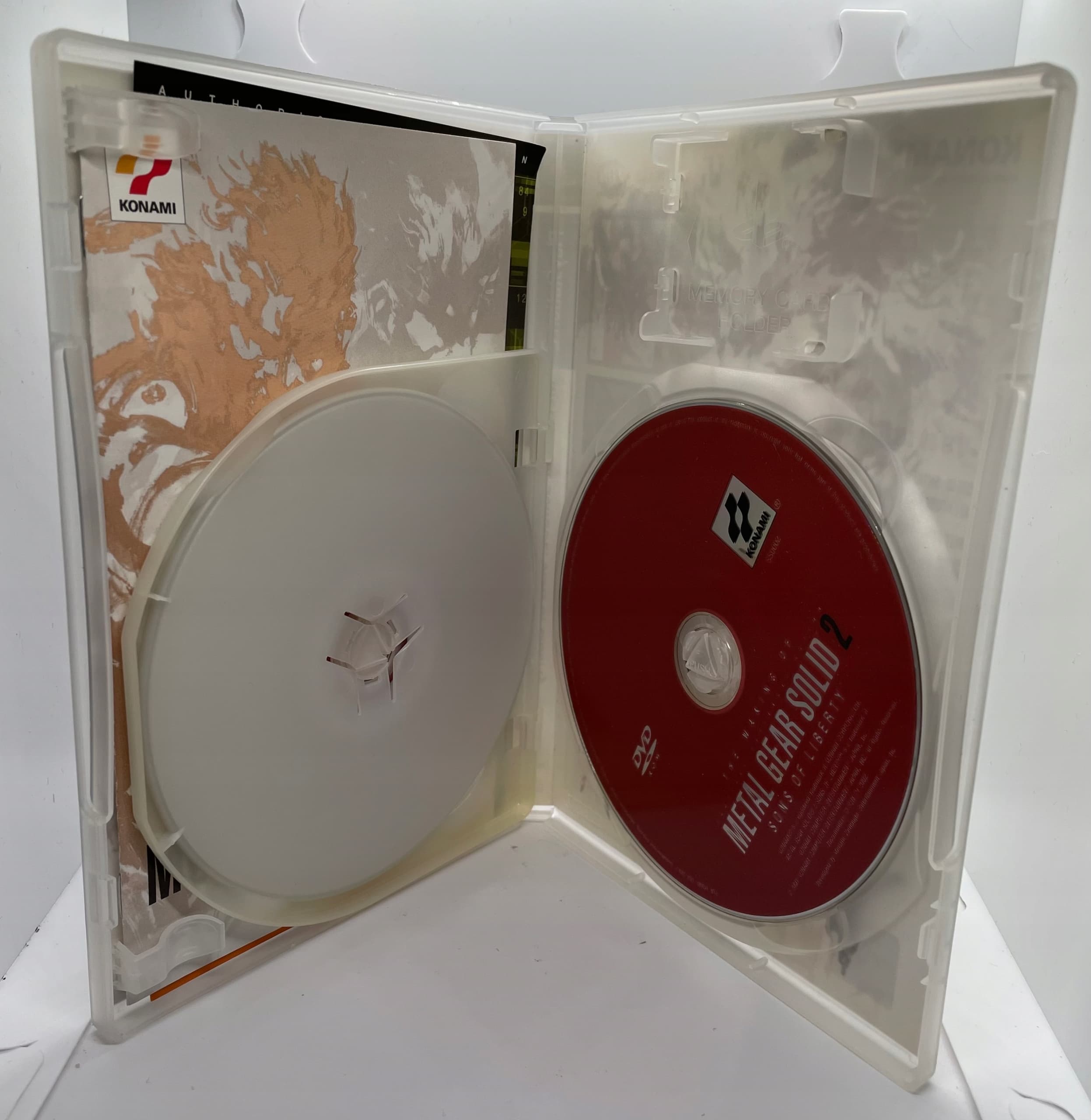 Metal Gear Solid 2 Sons of Liberty PS2 (2xDVD)