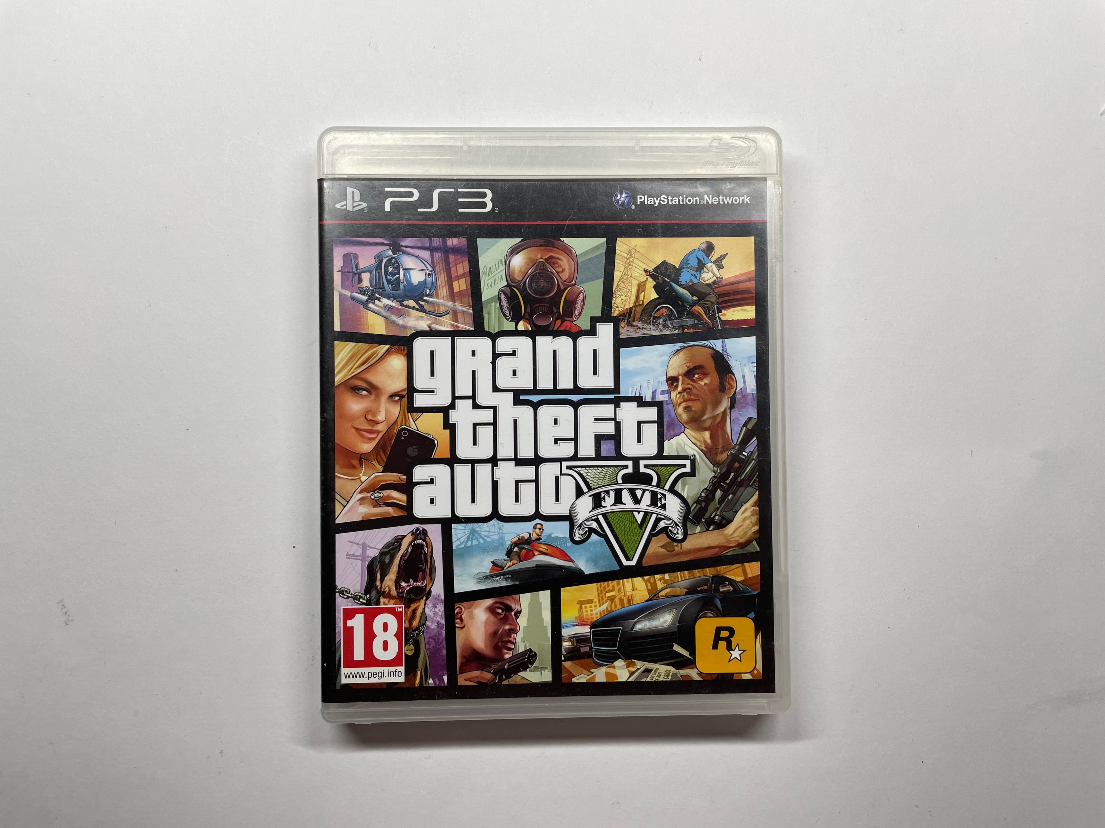 Grand Theft Auto V PS3 / Wersja PL / Komplet