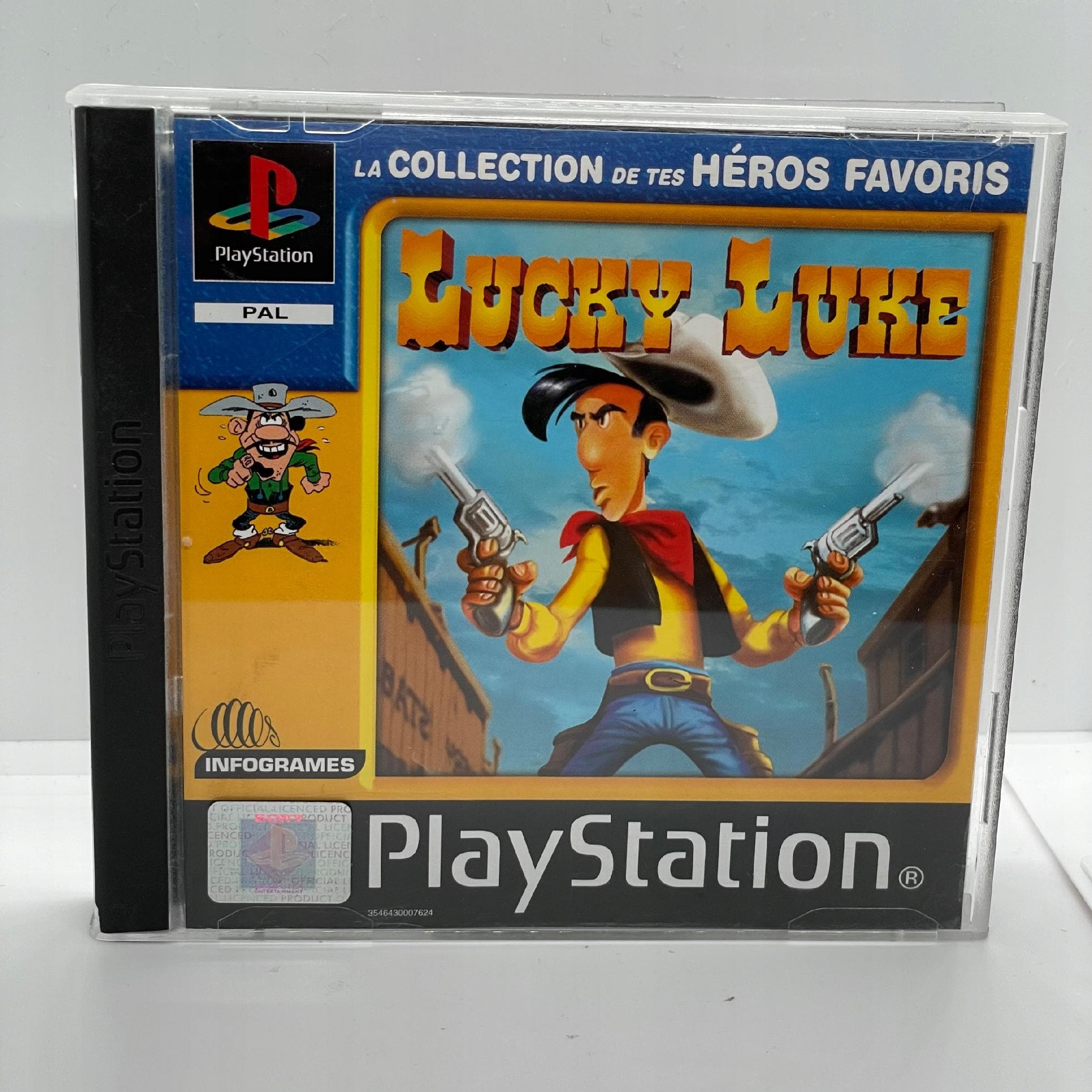 Lucky Luke PSX PS1 PlayStation