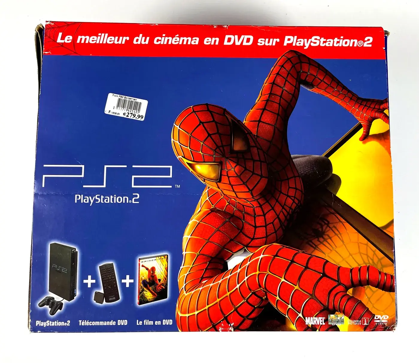 PlayStation 2 PS2 Spider-Man Pack Console SCPH-39004 Complete