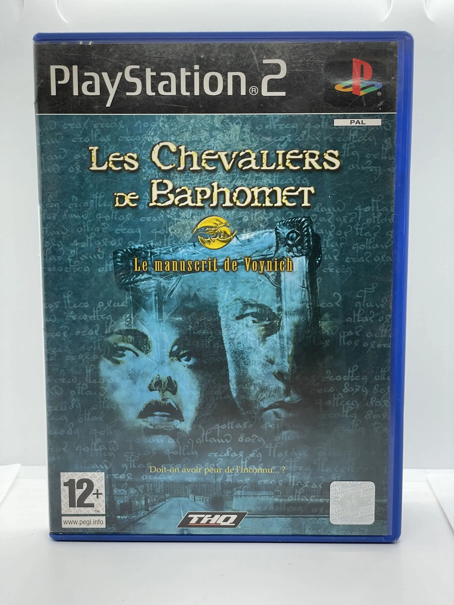 Les Chevaliers de Baphomet Le Manuscrit de Voynich PS2 (FR)