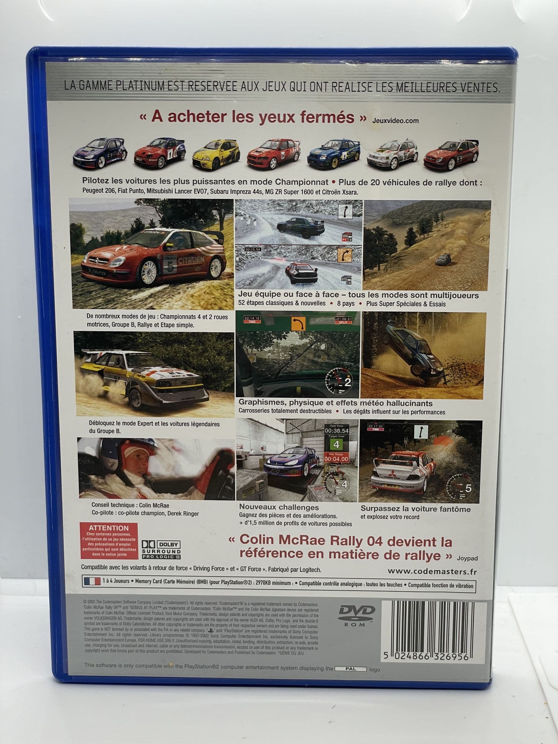 Colin McRae Rally 04 PS2