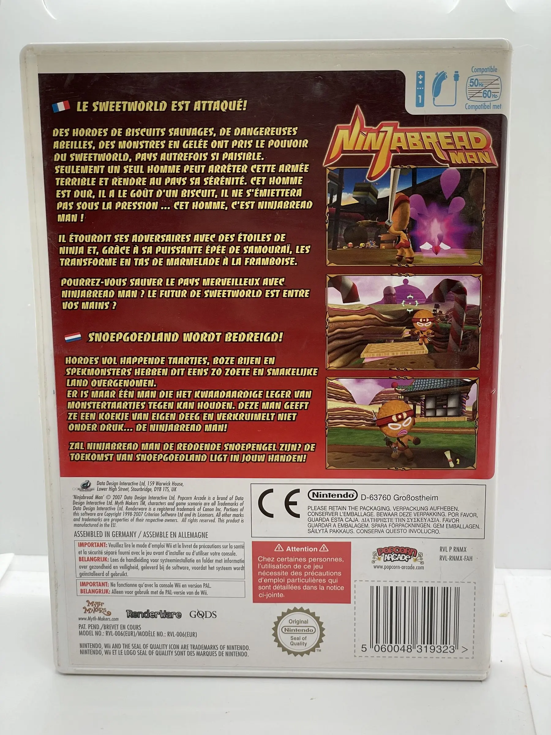 Ninjabread Man Nintendo Wii