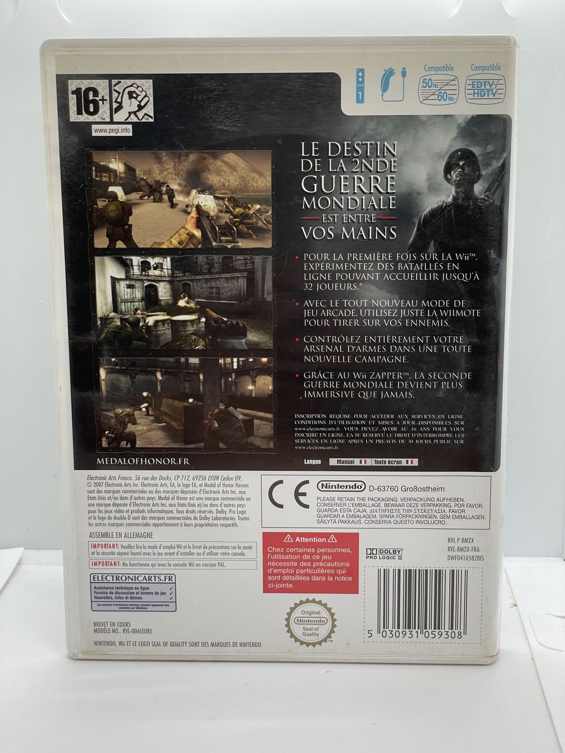 Medal of Honor Heroes 2 Nintendo Wii