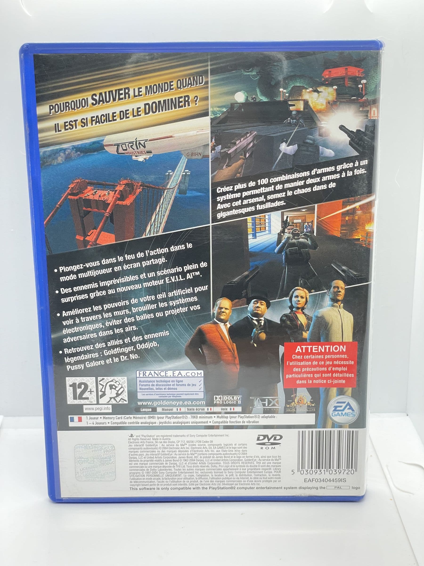 Goldeneye PS2 (FR)