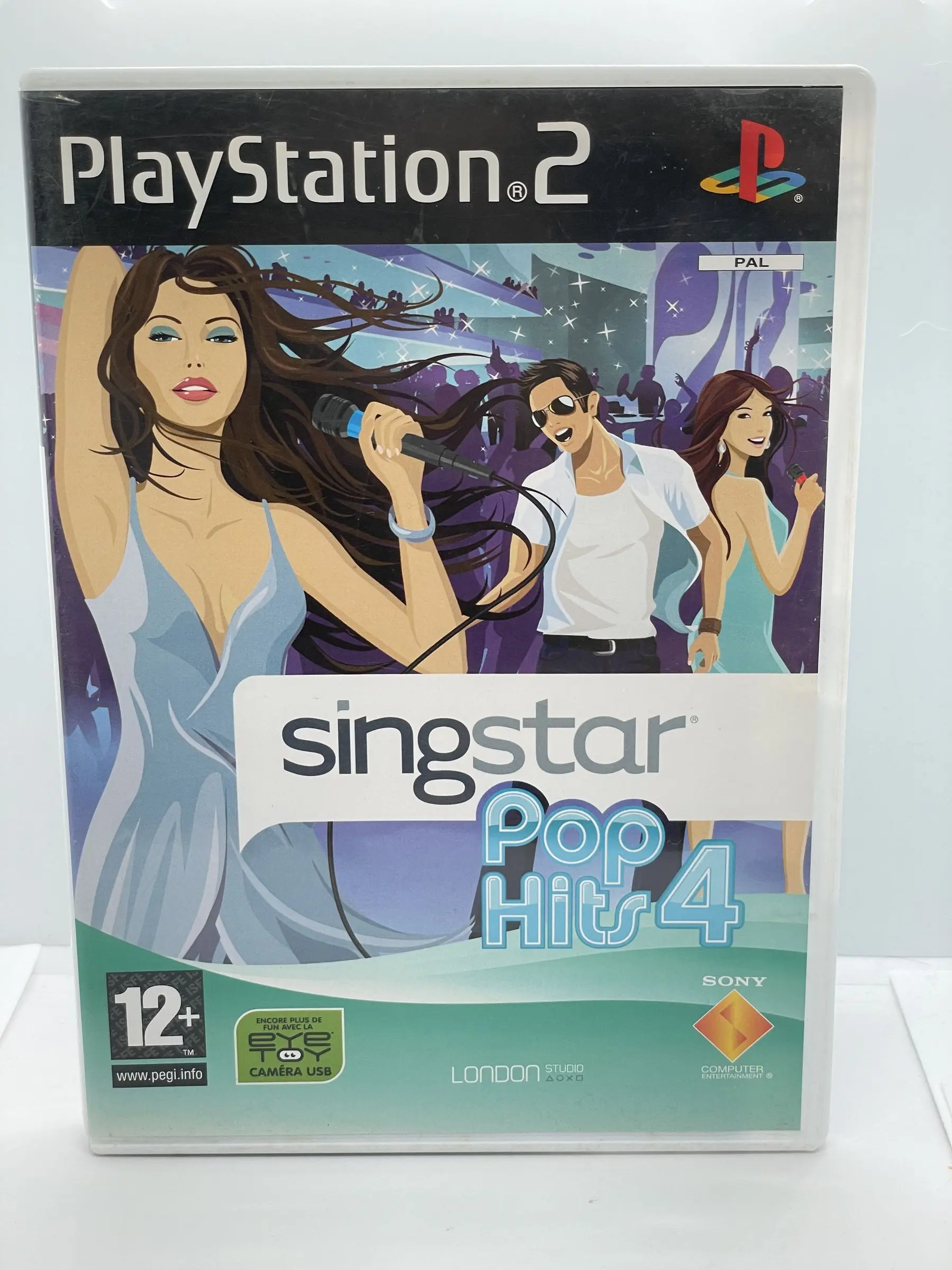 Singstar Pop Hits 4 PS2 (FR)