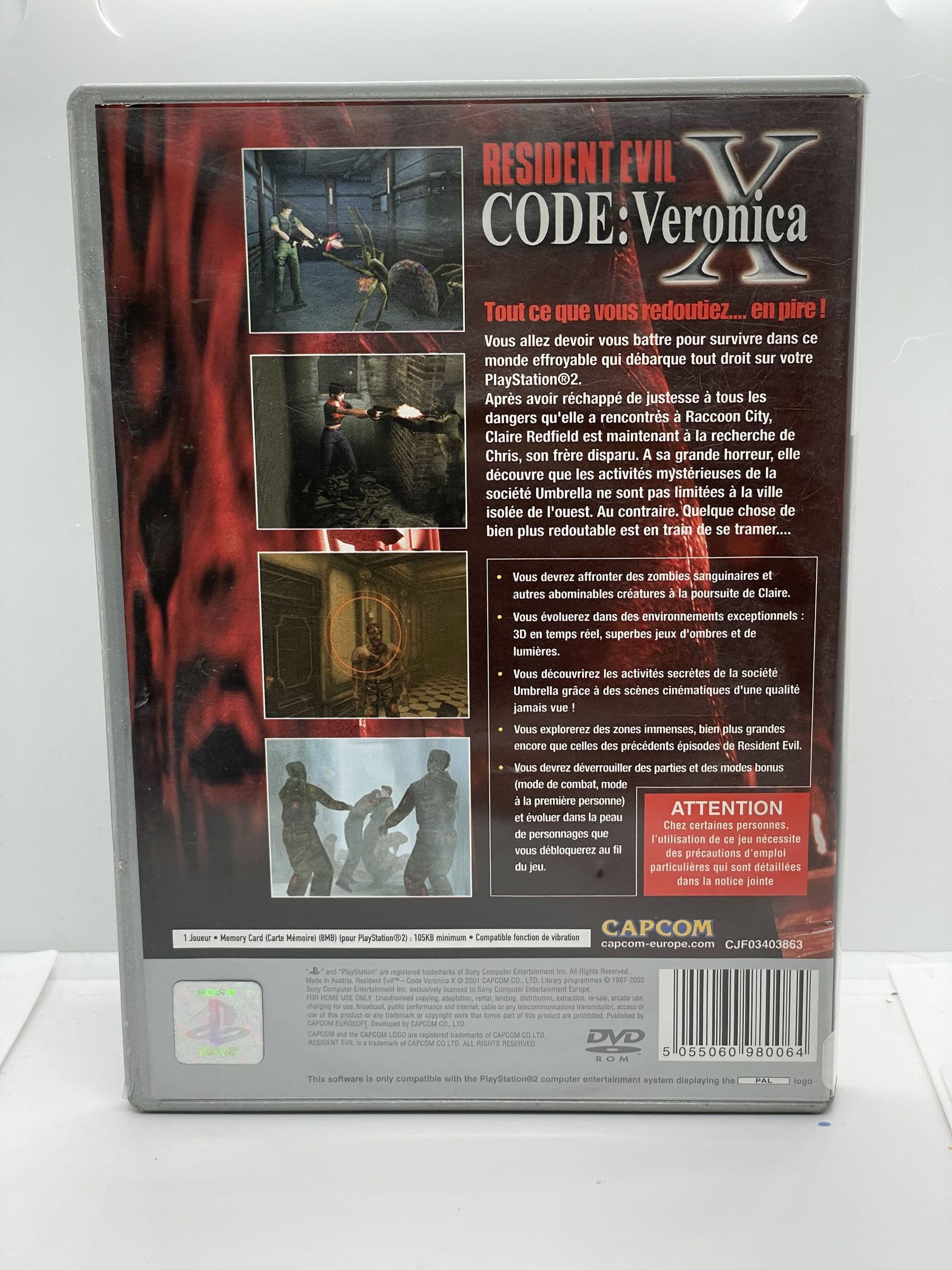 Resident Evil - Code Veronica X PS2
