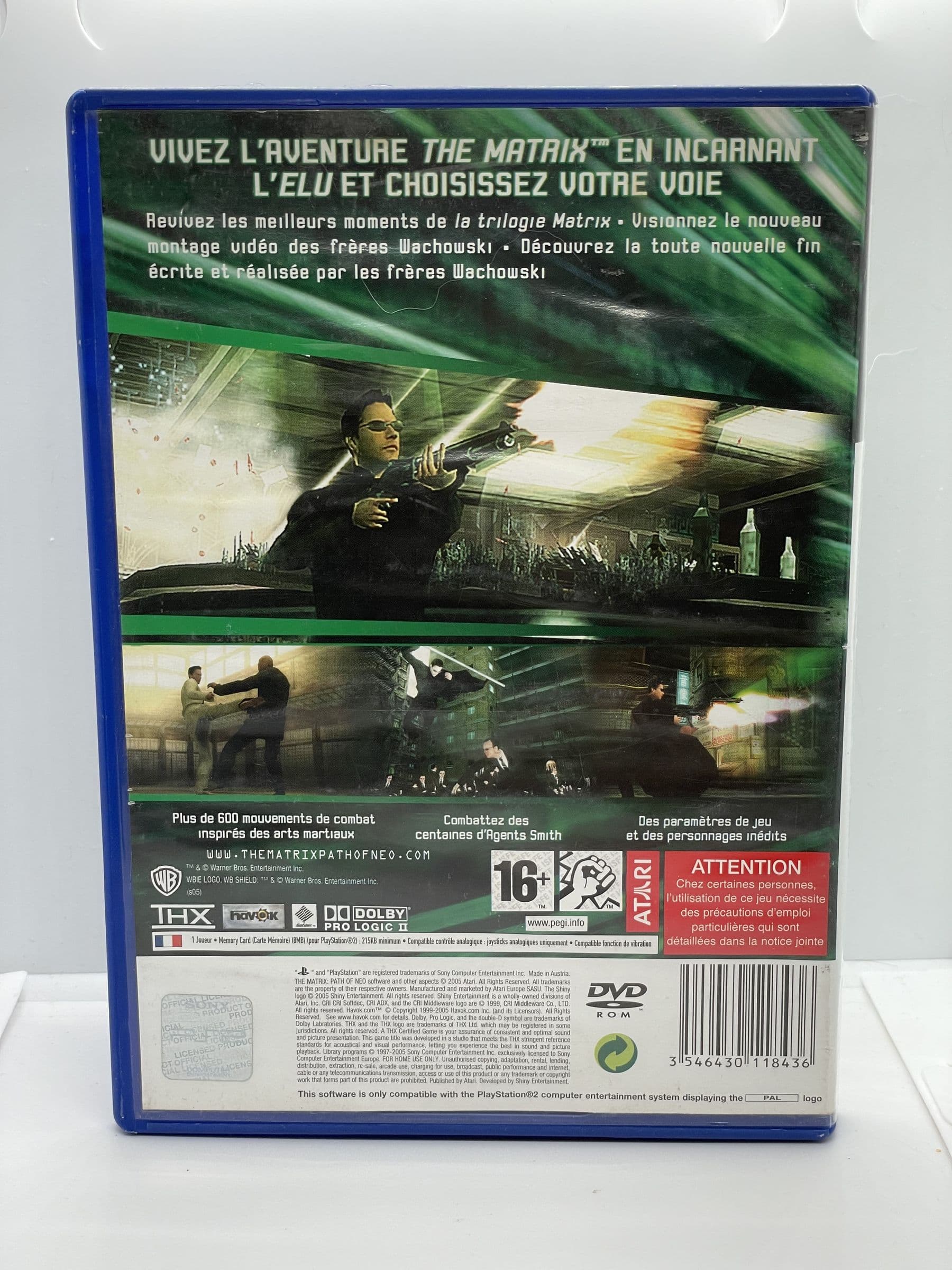 The Matrix Path of Neo PS2