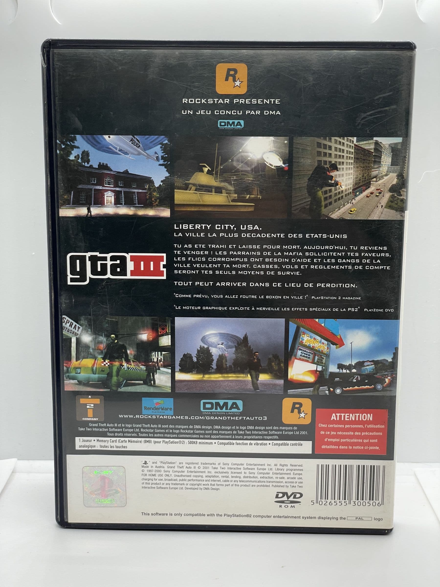 Grand Theft Auto III PS2