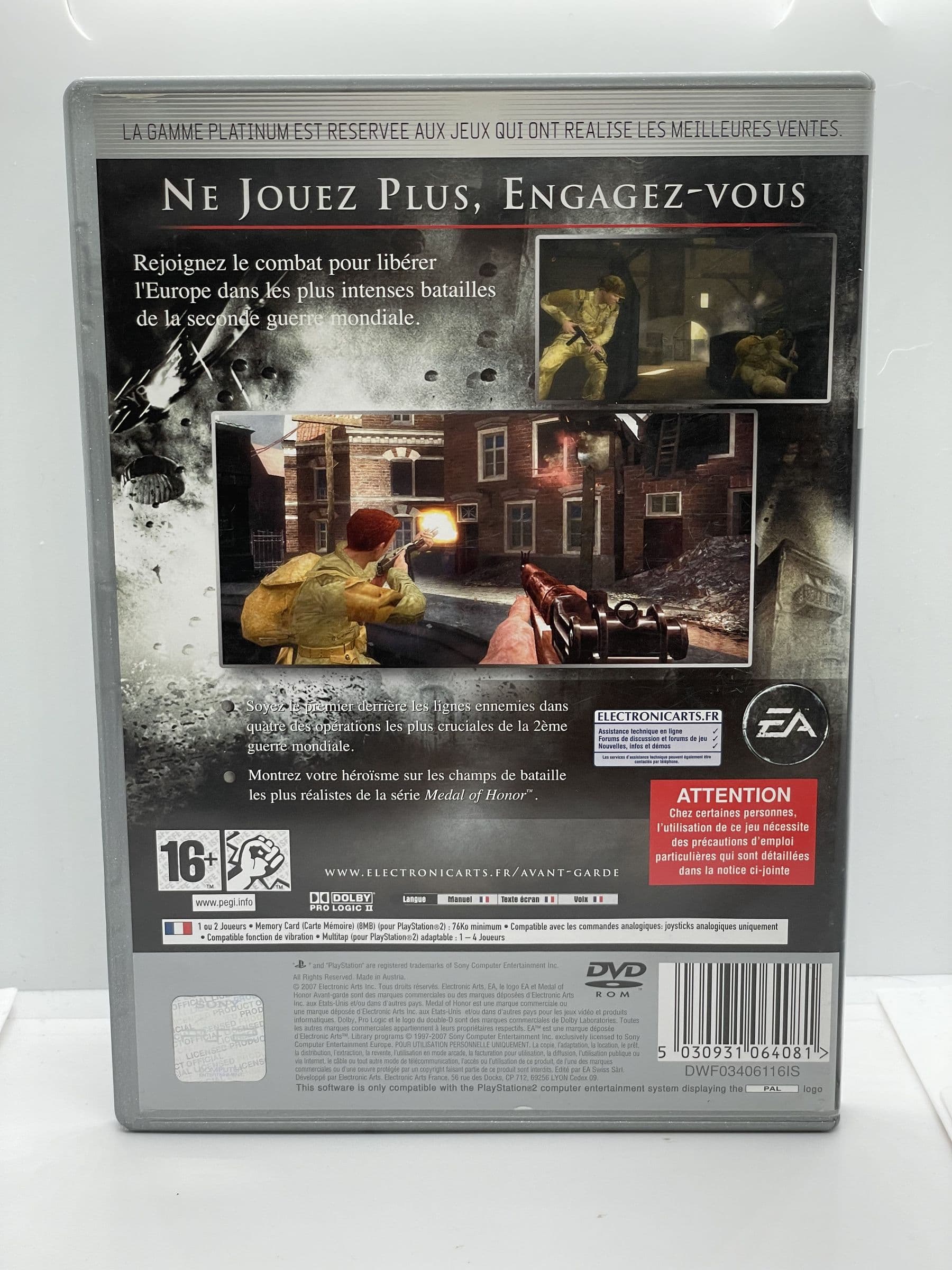 Medal of Honor Vanguard PS2