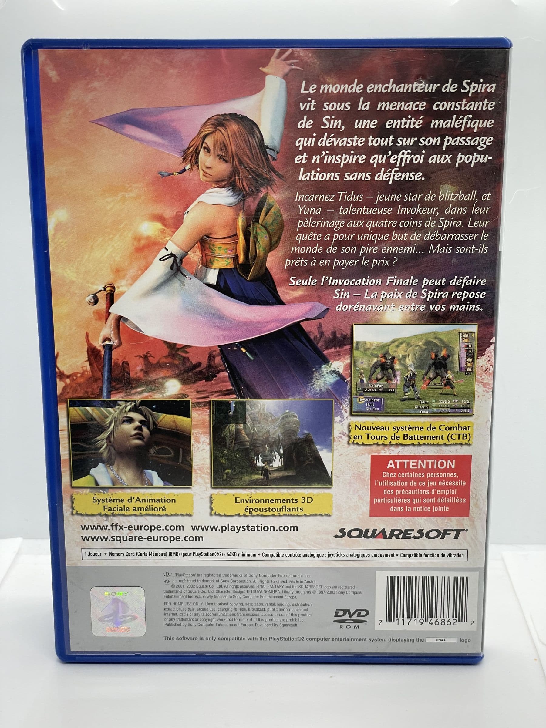 Final Fantasy X PS2 (2xCD) (FR)