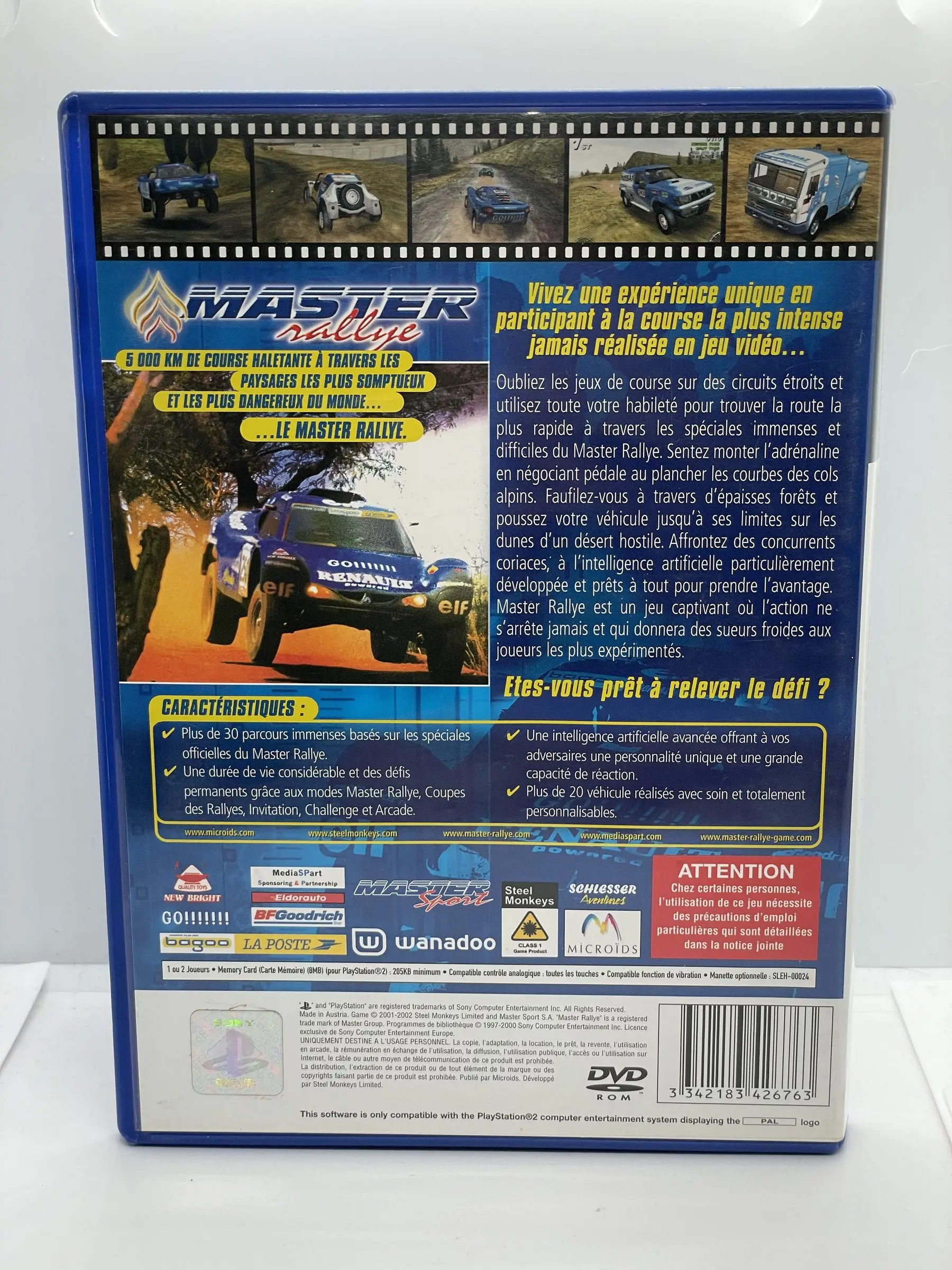 Master Rallye PS2