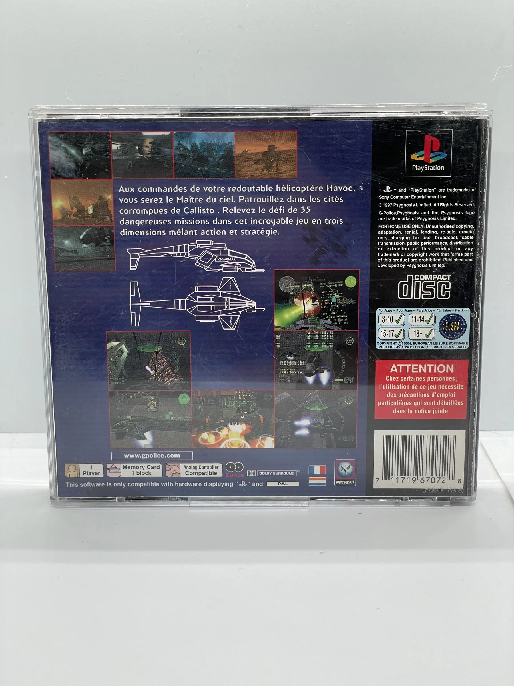 G-Police PS1 (FR)