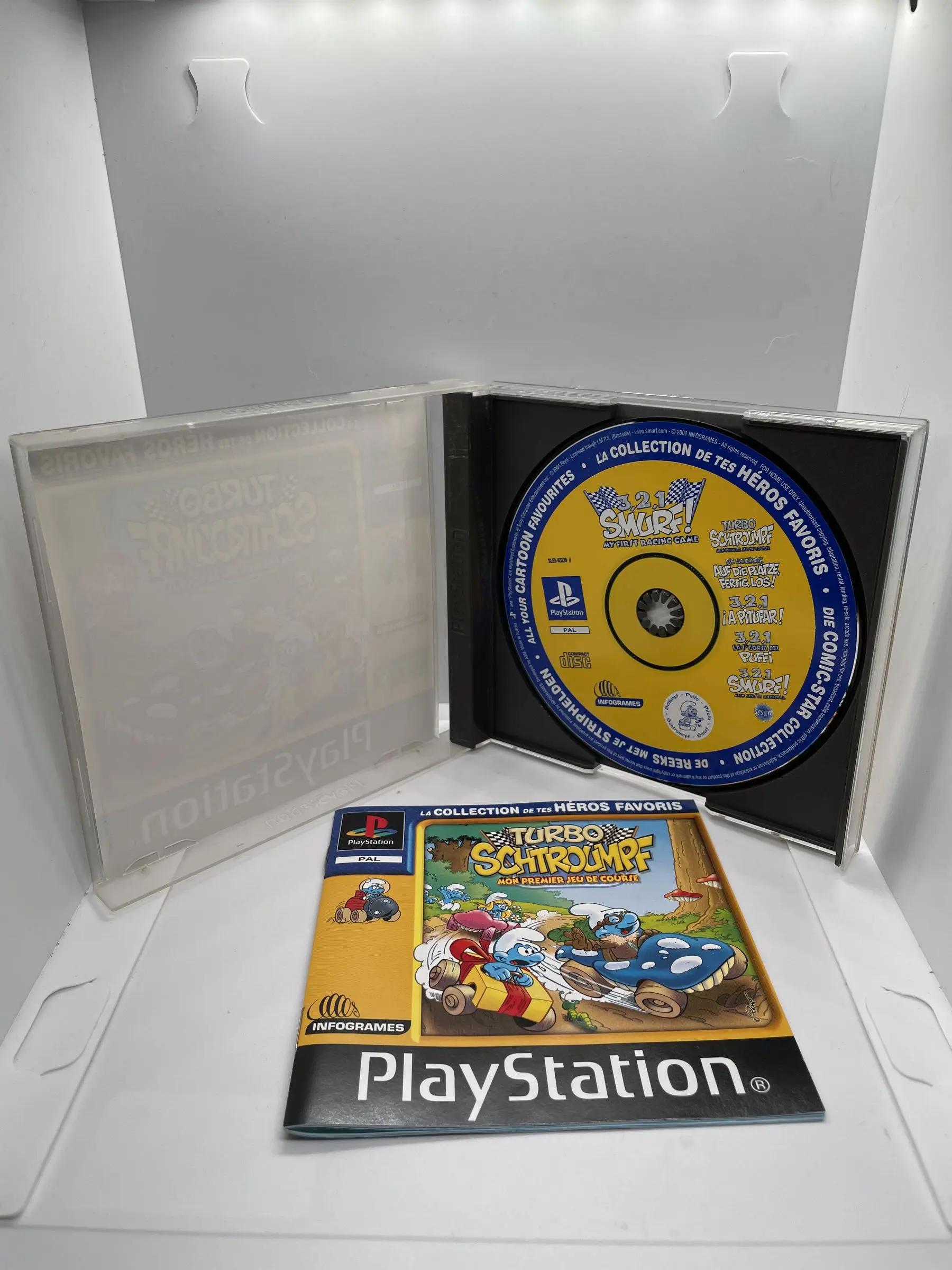 3, 2, 1, Smurf PS1