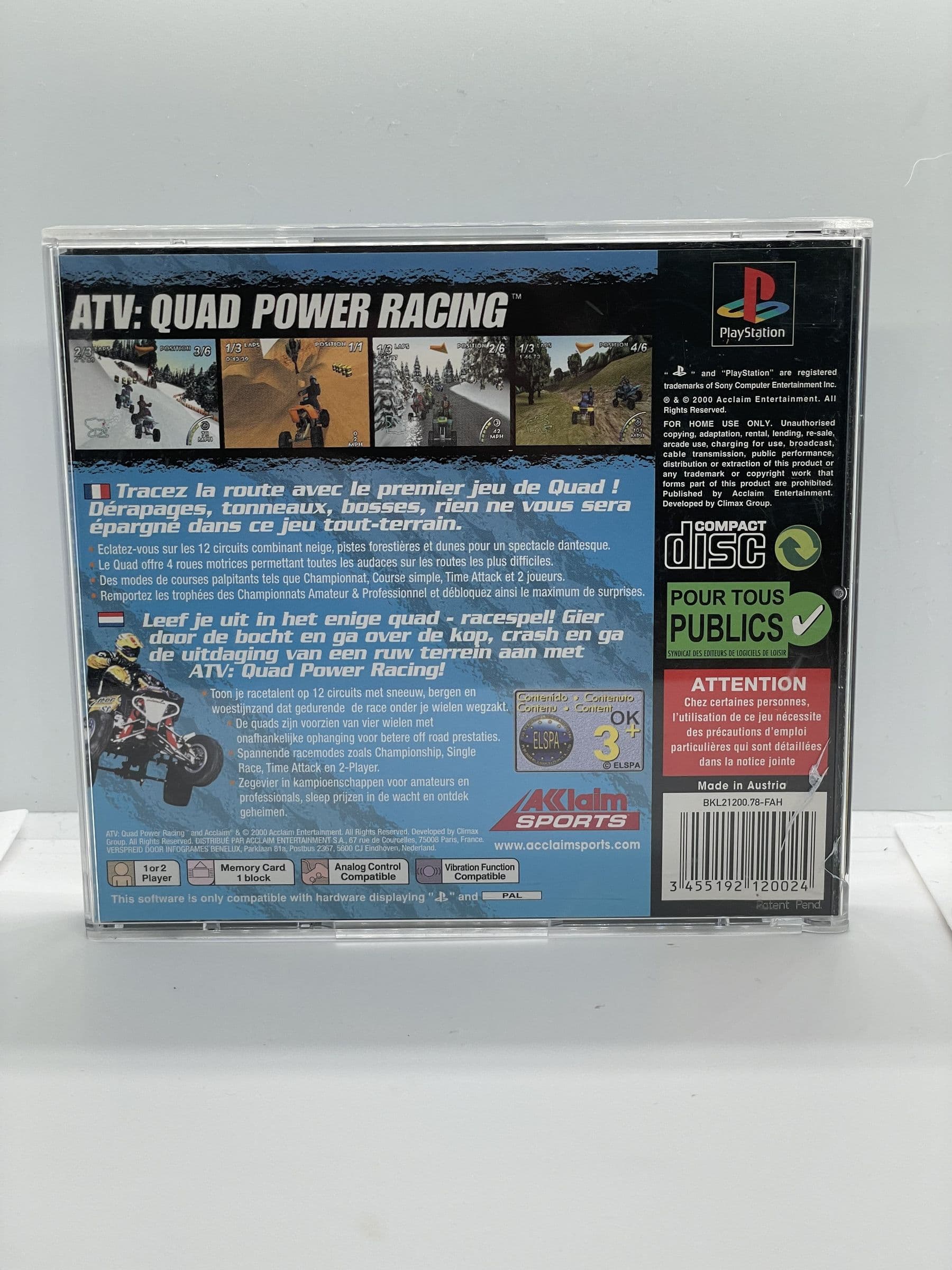 ATV Quad Power Racing PS1