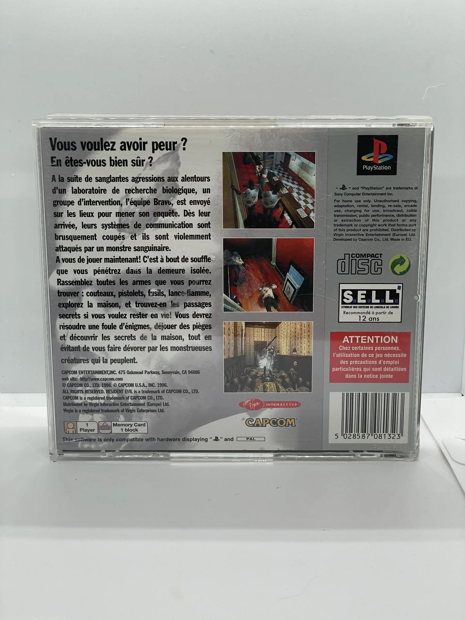 Resident Evil PS1 (FR)